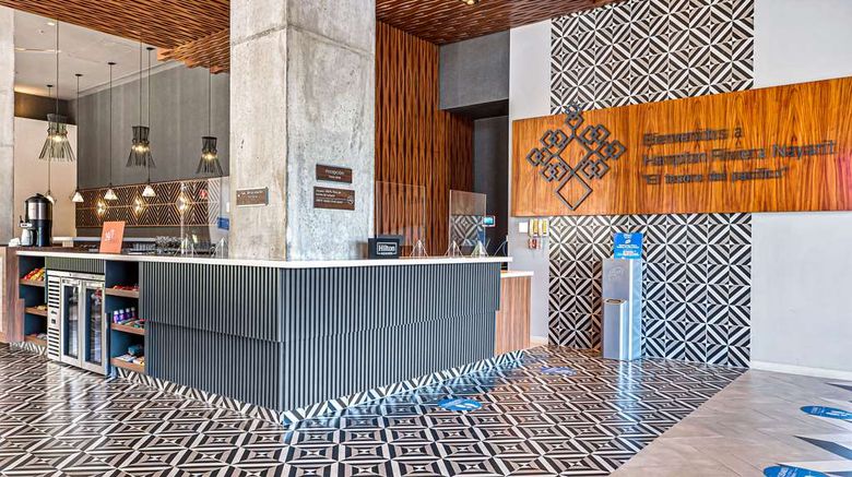 <b>Hampton Inn by Hilton Nuevo Vallarta Lobby</b>. Images powered by <a href="https://iceportal.shijigroup.com/" title="IcePortal" target="_blank">IcePortal</a>.