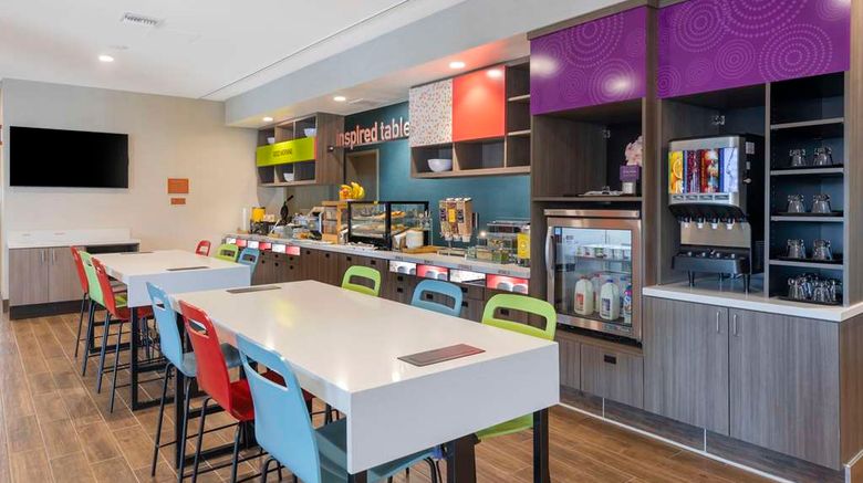 <b>Home2 Suites by Hilton Redland LomaLinda Restaurant</b>. Images powered by <a href="https://iceportal.shijigroup.com/" title="IcePortal" target="_blank">IcePortal</a>.