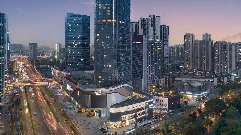 <b>DoubleTree by Hilton Chengdu Riverside Exterior</b>. Images powered by <a href="https://iceportal.shijigroup.com/" title="IcePortal" target="_blank">IcePortal</a>.