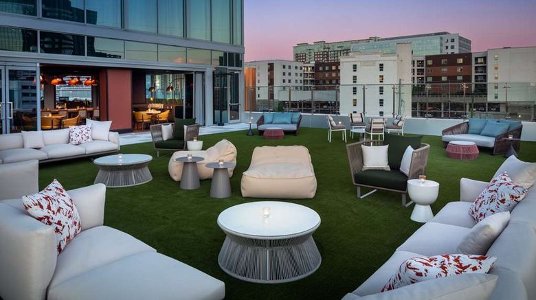 <b>Conrad Nashville Exterior</b>. Images powered by <a href="https://iceportal.shijigroup.com/" title="IcePortal" target="_blank">IcePortal</a>.
