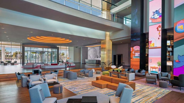 <b>The WB Abu Dhabi, Curio Collection Lobby</b>. Images powered by <a href="https://iceportal.shijigroup.com/" title="IcePortal" target="_blank">IcePortal</a>.