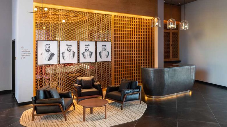 <b>The WB Abu Dhabi, Curio Collection Lobby</b>. Images powered by <a href="https://iceportal.shijigroup.com/" title="IcePortal" target="_blank">IcePortal</a>.