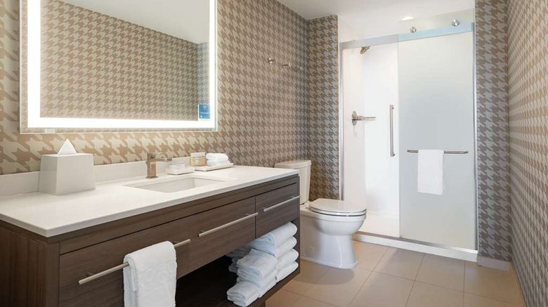 <b>Home2 Suites by Hilton Woodland Hills Room</b>. Images powered by <a href="https://iceportal.shijigroup.com/" title="IcePortal" target="_blank">IcePortal</a>.