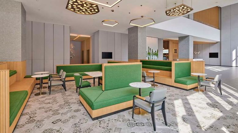 <b>Hilton Garden Inn Suzhou Wuzhong Lobby</b>. Images powered by <a href="https://iceportal.shijigroup.com/" title="IcePortal" target="_blank">IcePortal</a>.