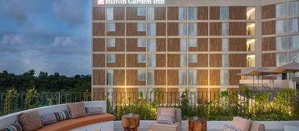Hilton Garden Inn Cancun Airport Exterior