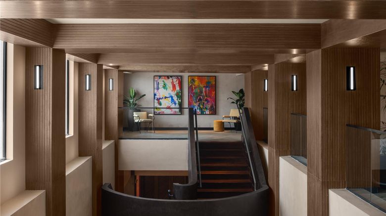 <b>ROK Hotel, Tapestry Collection by Hilton Lobby</b>. Images powered by <a href="https://iceportal.shijigroup.com/" title="IcePortal" target="_blank">IcePortal</a>.