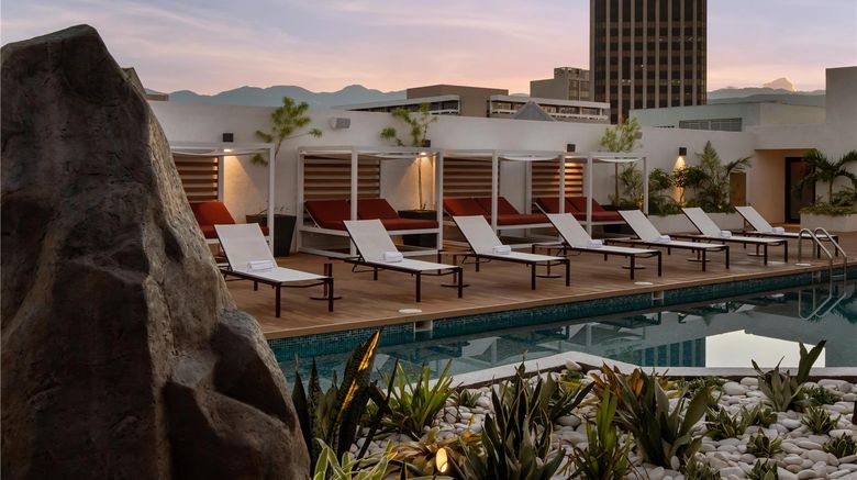 <b>ROK Hotel, Tapestry Collection by Hilton Pool</b>. Images powered by <a href="https://iceportal.shijigroup.com/" title="IcePortal" target="_blank">IcePortal</a>.