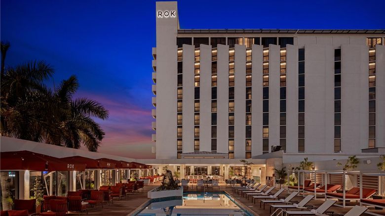 <b>ROK Hotel, Tapestry Collection by Hilton Pool</b>. Images powered by <a href="https://iceportal.shijigroup.com/" title="IcePortal" target="_blank">IcePortal</a>.