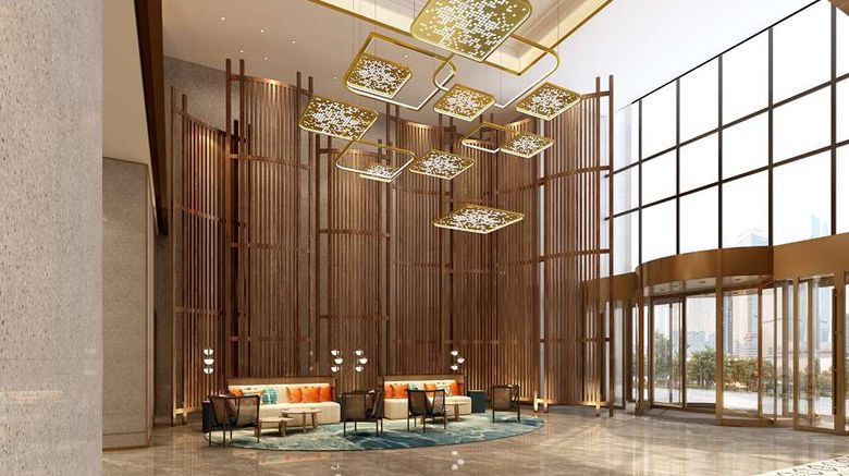 <b>Hilton Garden Inn Jinzhou Central Street Lobby</b>. Images powered by <a href="https://iceportal.shijigroup.com/" title="IcePortal" target="_blank">IcePortal</a>.