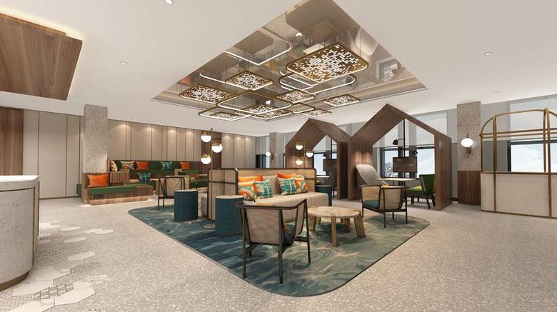 <b>Hilton Garden Inn Jinzhou Central Street Restaurant</b>. Images powered by <a href="https://iceportal.shijigroup.com/" title="IcePortal" target="_blank">IcePortal</a>.