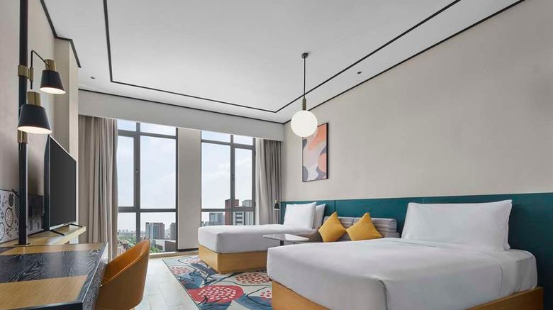 <b>Hilton Garden Inn Tianjin Huayuan Room</b>. Images powered by <a href="https://iceportal.shijigroup.com/" title="IcePortal" target="_blank">IcePortal</a>.