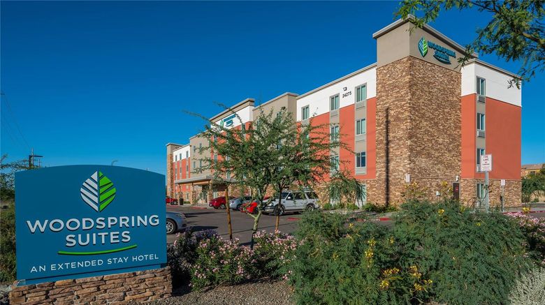 WoodSpring Suites Phoenix-Deer Valley Exterior. Images powered by <a href="https://iceportal.shijigroup.com" target="_blank" rel="noopener">Ice Portal</a>.