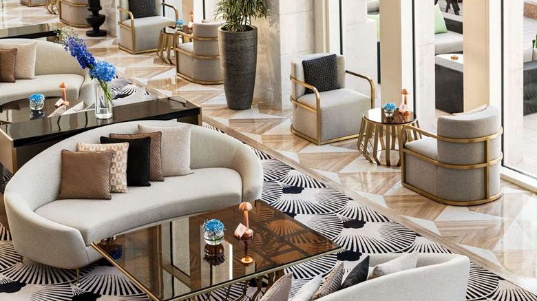 <b>Wyndham Grand Doha West Bay Beach Lobby</b>. Images powered by <a href="https://iceportal.shijigroup.com/" title="IcePortal" target="_blank">IcePortal</a>.