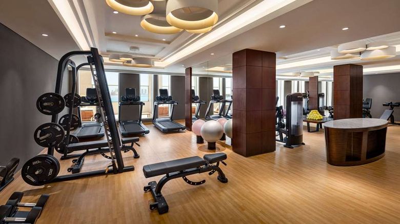 <b>Wyndham Grand Doha West Bay Beach Health</b>. Images powered by <a href="https://iceportal.shijigroup.com/" title="IcePortal" target="_blank">IcePortal</a>.