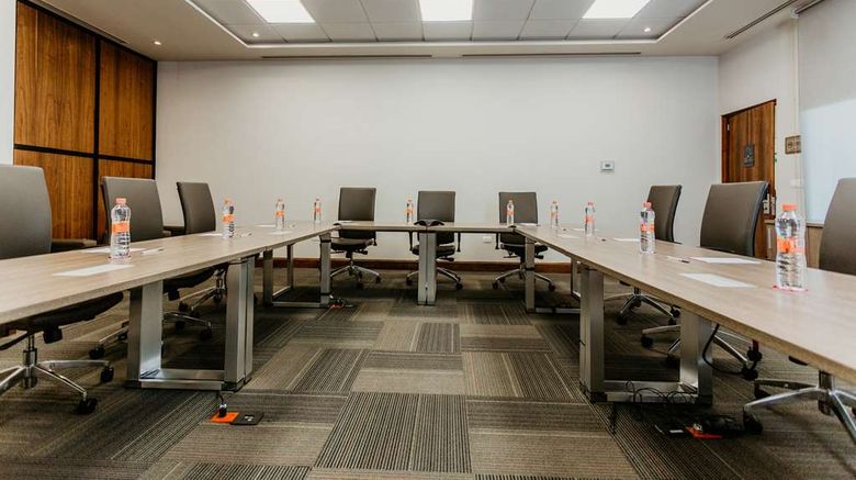 <b>Hilton Garden Inn Silao Aeropuerto Bajio Meeting</b>. Images powered by <a href="https://iceportal.shijigroup.com/" title="IcePortal" target="_blank">IcePortal</a>.