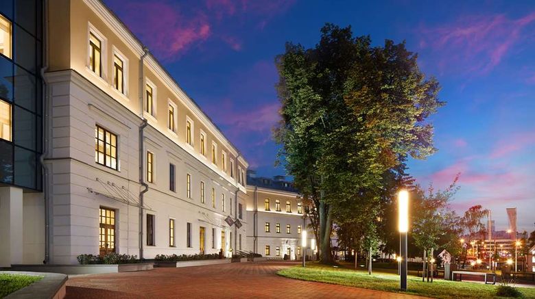 <b>The Basilian Minsk, Curio Coll by Hilton Exterior</b>. Images powered by <a href="https://iceportal.shijigroup.com/" title="IcePortal" target="_blank">IcePortal</a>.