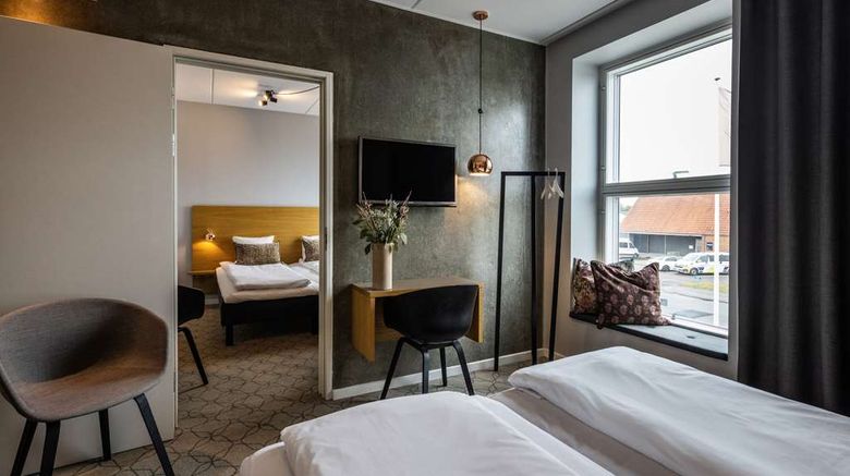 <b>Aalborg Airport Hotel Room</b>. Images powered by <a href="https://iceportal.shijigroup.com/" title="IcePortal" target="_blank">IcePortal</a>.