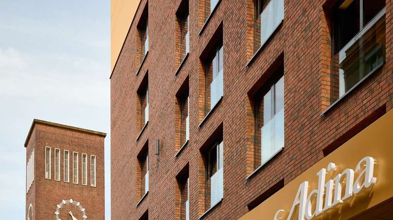 <b>Adina Apartment Hotel Duesseldorf Exterior</b>. Images powered by <a href="https://iceportal.shijigroup.com/" title="IcePortal" target="_blank">IcePortal</a>.