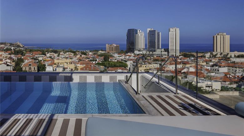 <b>Elkonin Tel Aviv Hotel-MGallery Pool</b>. Images powered by <a href="https://iceportal.shijigroup.com/" title="IcePortal" target="_blank">IcePortal</a>.