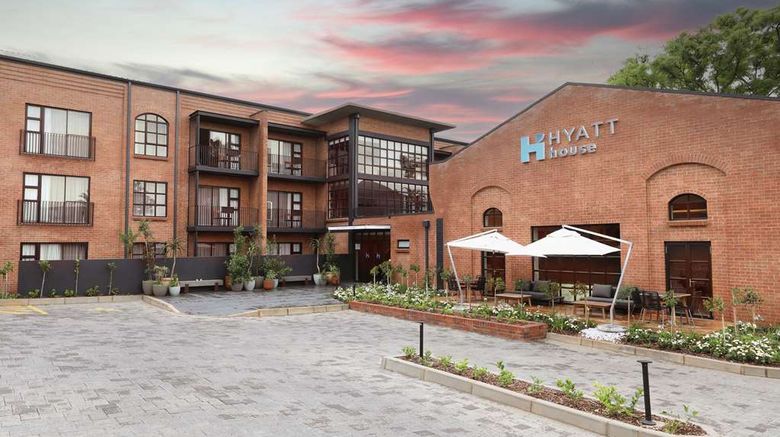 <b>Hyatt House Johannesburg Sandton Exterior</b>. Images powered by <a href="https://iceportal.shijigroup.com/" title="IcePortal" target="_blank">IcePortal</a>.