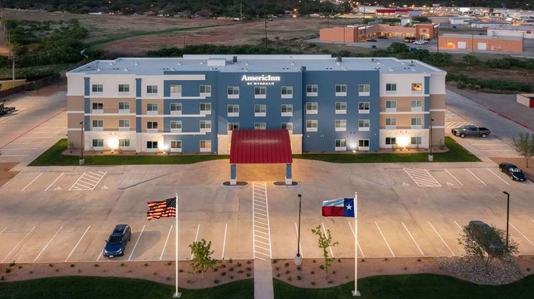 <b>AmericInn by Wyndham San Angelo Exterior</b>. Images powered by <a href="https://iceportal.shijigroup.com/" title="IcePortal" target="_blank">IcePortal</a>.