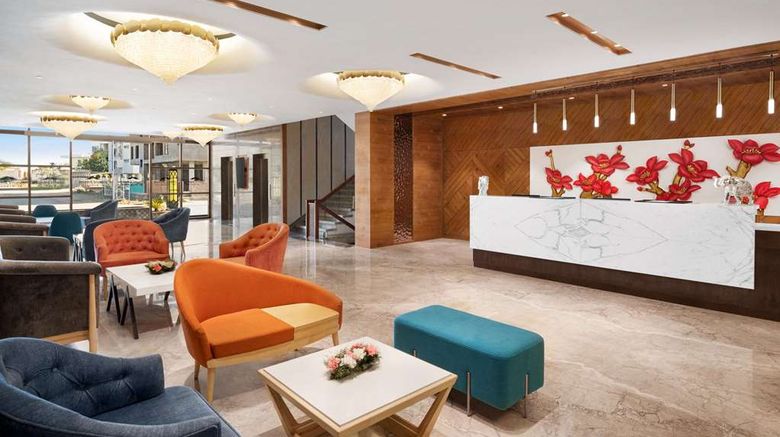<b>Howard Johnson by Wyndham Udaipur Lobby</b>. Images powered by <a href="https://iceportal.shijigroup.com/" title="IcePortal" target="_blank">IcePortal</a>.