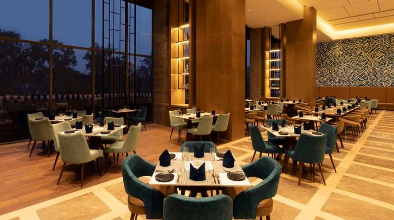 <b>Hyatt Place Bharuch Restaurant</b>. Images powered by <a href="https://iceportal.shijigroup.com/" title="IcePortal" target="_blank">IcePortal</a>.