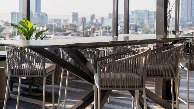 <b>HS Hotsson Hotel CDMX Condesa Sur Restaurant</b>. Images powered by <a href="https://iceportal.shijigroup.com/" title="IcePortal" target="_blank">IcePortal</a>.