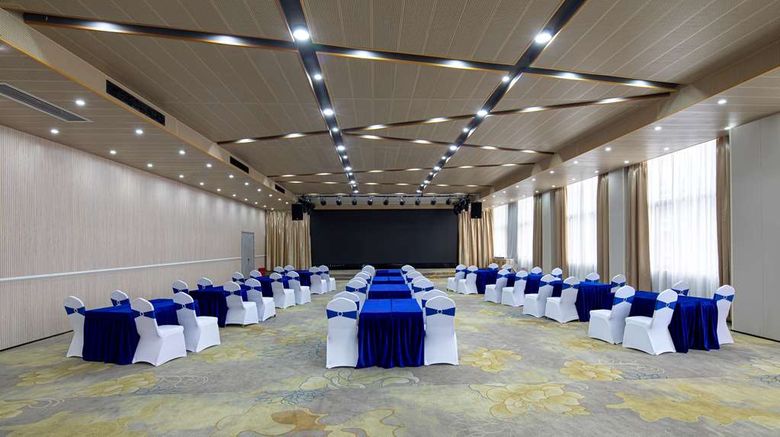 <b>Microtel by Wyndham Miluo Downtown Hotel Meeting</b>. Images powered by <a href="https://iceportal.shijigroup.com/" title="IcePortal" target="_blank">IcePortal</a>.