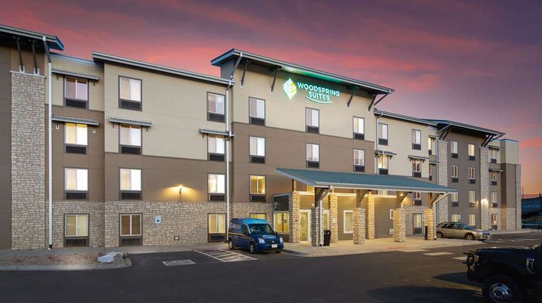 WoodSpring Suites Broomfield-Westminster Exterior. Images powered by <a href="https://iceportal.shijigroup.com" target="_blank" rel="noopener">Ice Portal</a>.