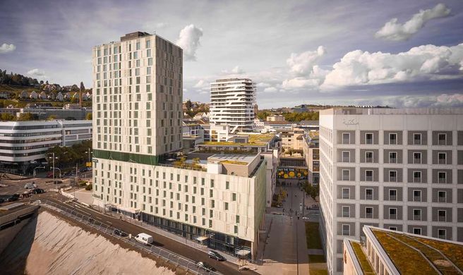 Adina Apartment Hotel Stuttgart Exterior