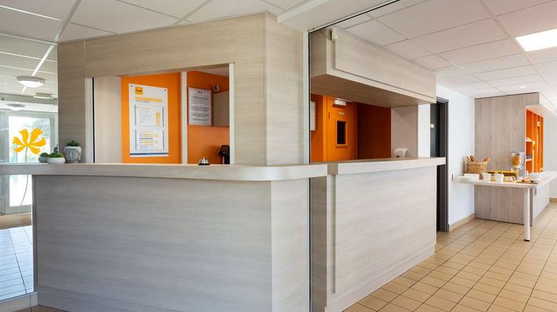 <b>Hotel Premiere Classe Nantes Ouest Lobby</b>. Images powered by <a href="https://iceportal.shijigroup.com/" title="IcePortal" target="_blank">IcePortal</a>.