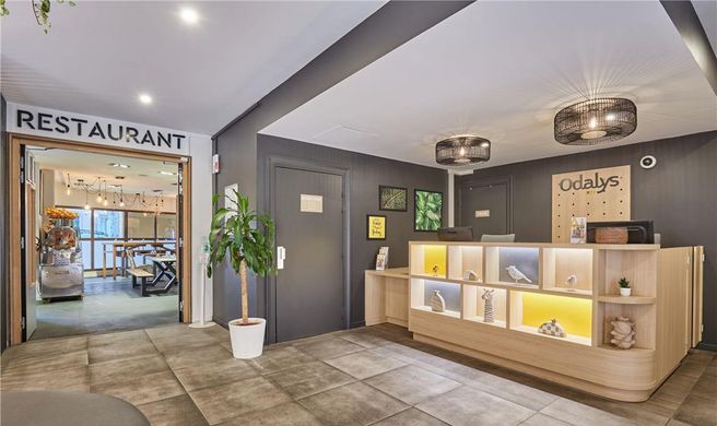 Appart Hotel Odalys Atrium Lobby