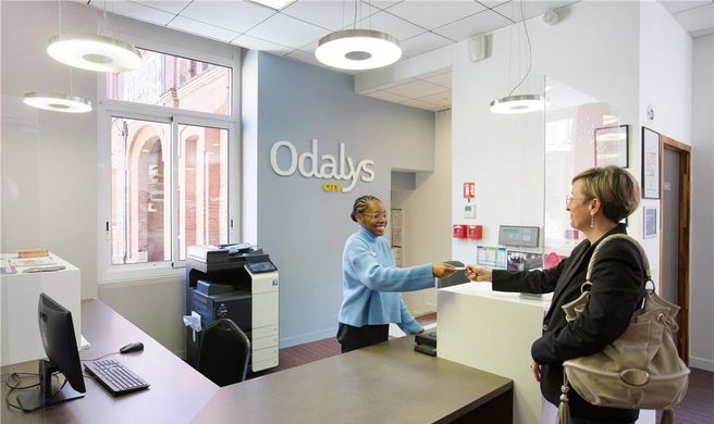 Odalys City La Colombelie Lobby
