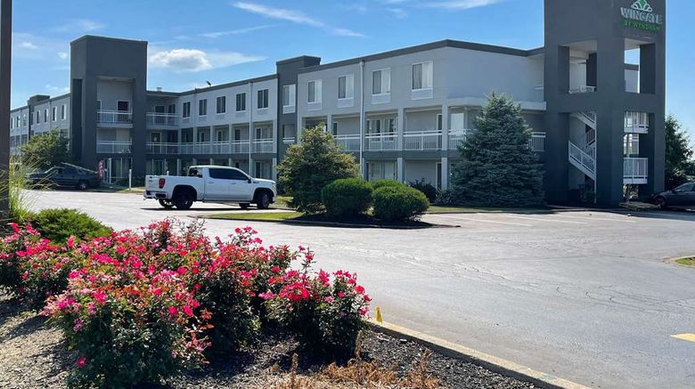 Wingate by Wyndham Dayton North Exterior. Images powered by <a href="https://iceportal.shijigroup.com" target="_blank" rel="noopener">Ice Portal</a>.
