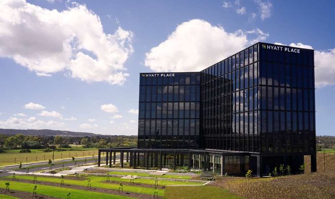 Hyatt Place Melbourne Caribbean Park Exterior