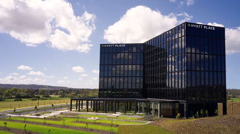 Hyatt Place Melbourne Caribbean Park Exterior. Images powered by <a href="https://iceportal.shijigroup.com" target="_blank" rel="noopener">Ice Portal</a>.