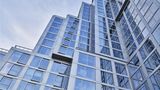 <b>Conrad Los Angeles Exterior</b>. Images powered by <a href="https://iceportal.shijigroup.com/" title="IcePortal" target="_blank">IcePortal</a>.