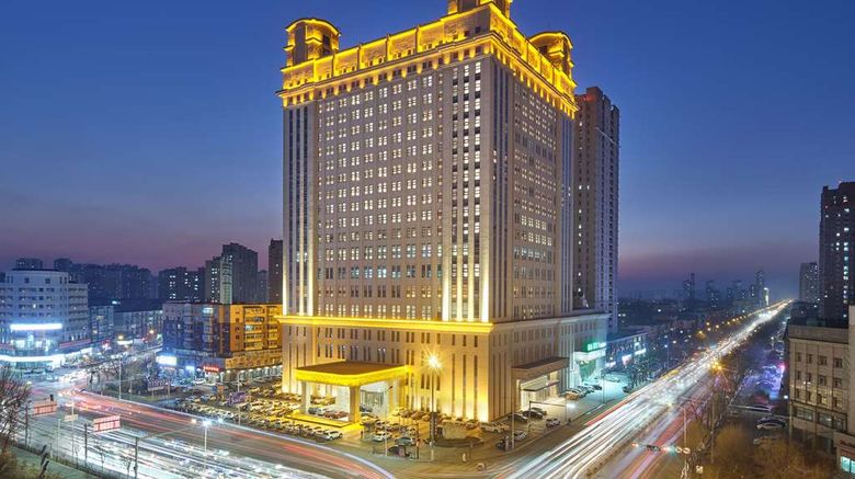 <b>Hilton Garden Inn Anshan Exterior</b>. Images powered by <a href="https://iceportal.shijigroup.com/" title="IcePortal" target="_blank">IcePortal</a>.