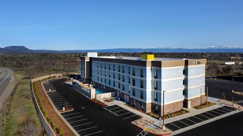 <b>Home2 Suites by Hilton Redding Exterior</b>. Images powered by <a href="https://iceportal.shijigroup.com/" title="IcePortal" target="_blank">IcePortal</a>.