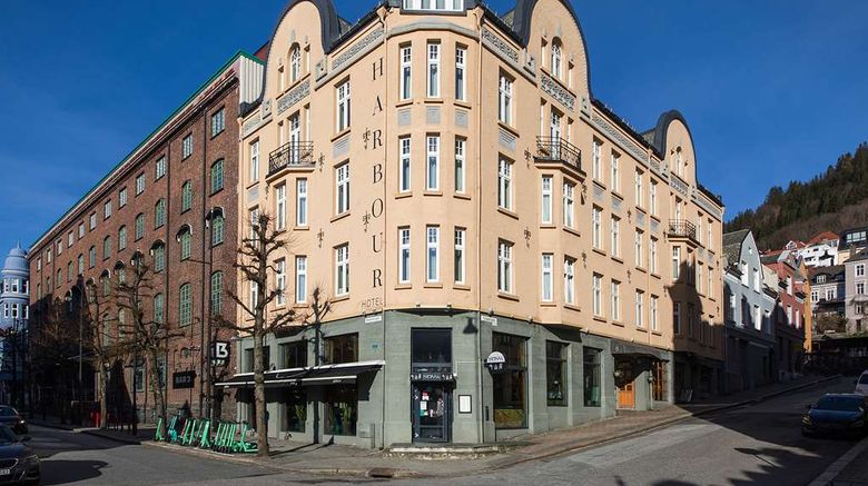 <b>Bergen Harbour Hotel-WorldHotels Crafted Exterior</b>. Images powered by <a href="https://iceportal.shijigroup.com/" title="IcePortal" target="_blank">IcePortal</a>.