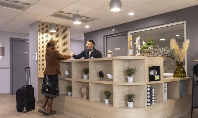 Odalys City La Rose d'Argent Lobby