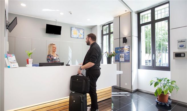 Odalys City Le Palais Rossini Lobby