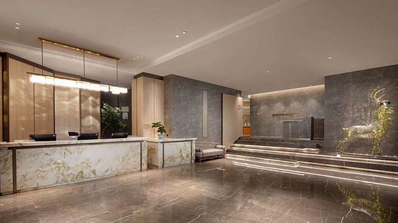 <b>Days Hotel by Wyndham Chenzhou Beihu Lobby</b>. Images powered by <a href="https://iceportal.shijigroup.com/" title="IcePortal" target="_blank">IcePortal</a>.