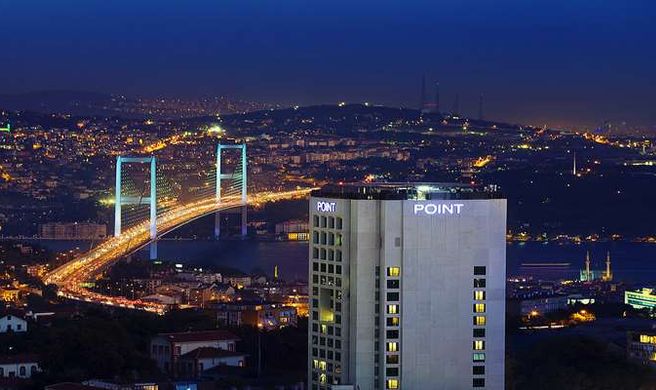 Point Hotel Barbaros Exterior
