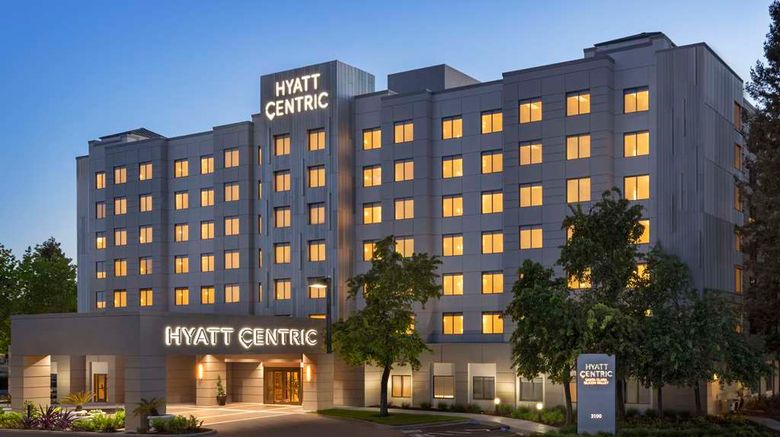 <b>Hyatt Centric Santa Clara Silicon Valley Exterior</b>. Images powered by <a href="https://iceportal.shijigroup.com/" title="IcePortal" target="_blank">IcePortal</a>.