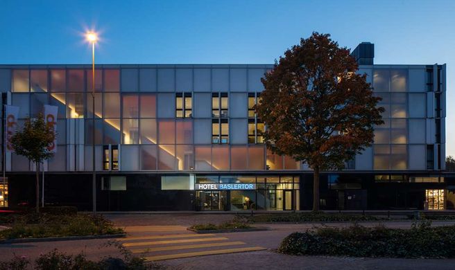 Hotel Baslertor Muttenz Exterior