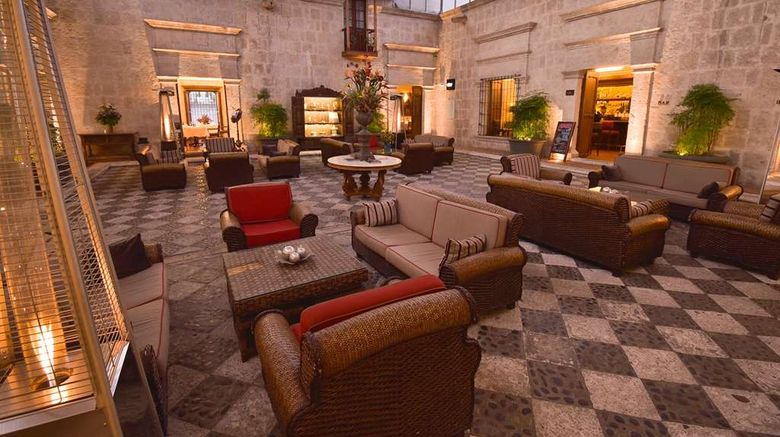<b>Casa Andina Premium Arequipa Lobby</b>. Images powered by <a href="https://iceportal.shijigroup.com/" title="IcePortal" target="_blank">IcePortal</a>.