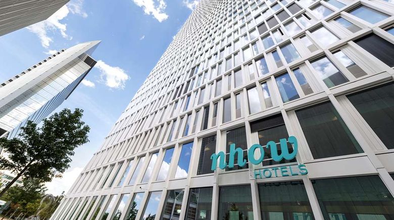 nhow Frankfurt Exterior. Images powered by <a href="https://iceportal.shijigroup.com" target="_blank" rel="noopener">Ice Portal</a>.
