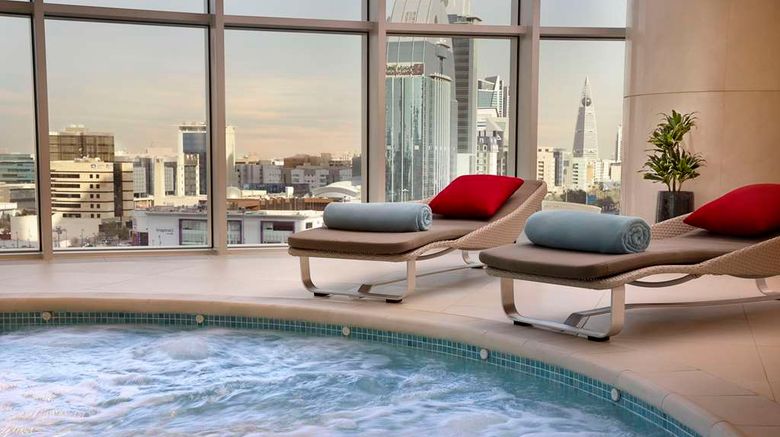 <b>Hilton Riyadh Olaya Pool</b>. Images powered by <a href="https://iceportal.shijigroup.com/" title="IcePortal" target="_blank">IcePortal</a>.